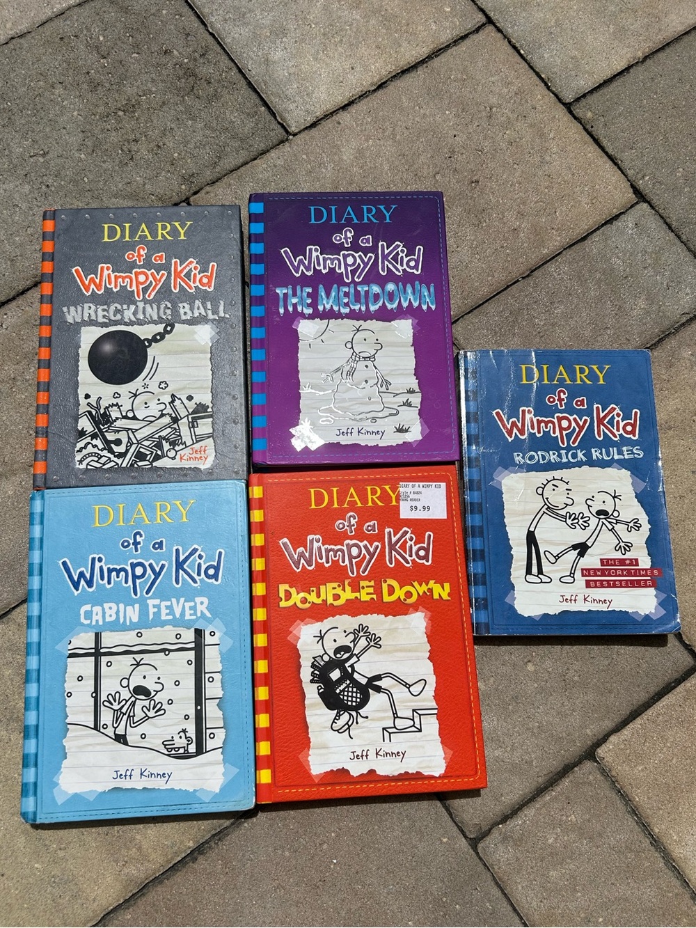 Diary of a Wimpy Kid Books Bundle Lot
